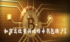 如何高效查询比特币钱包