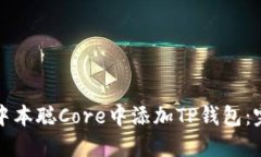 如何在中本聪Core中添加